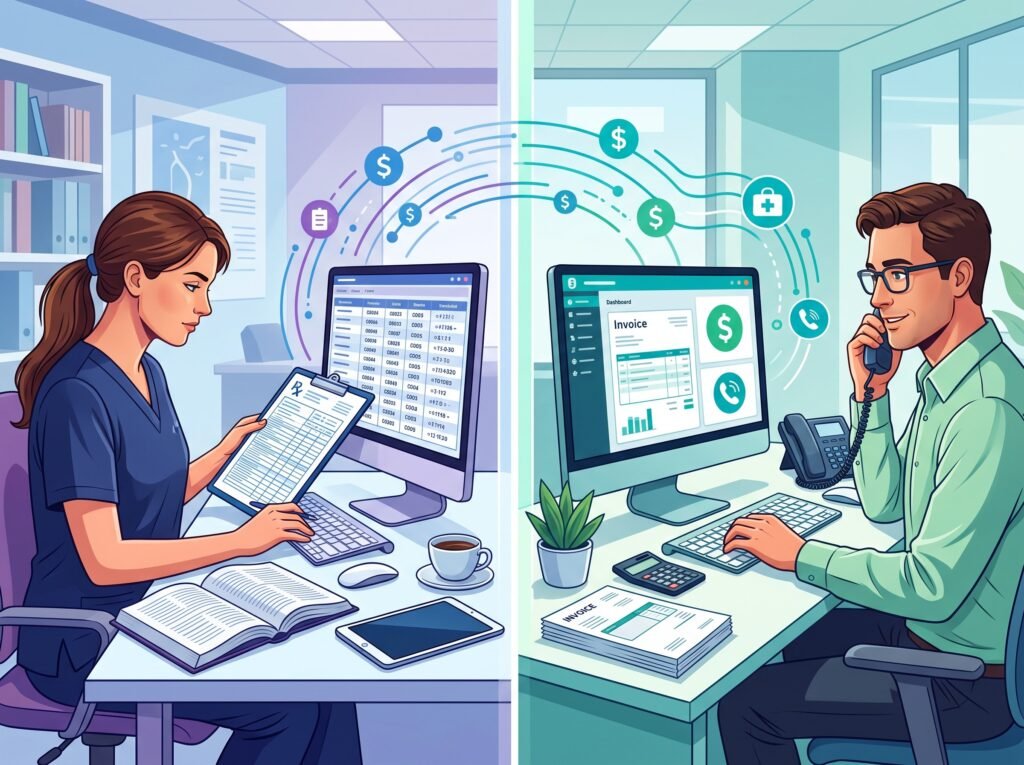 medical billing vs medical coding