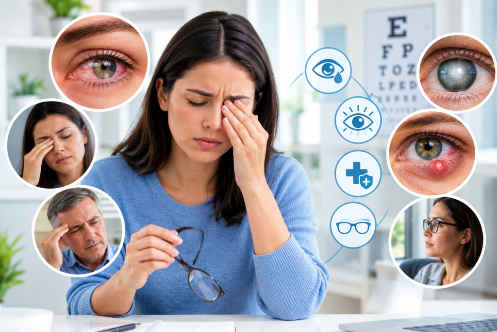 common eye problems