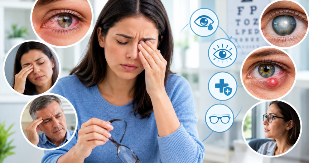 common eye problems