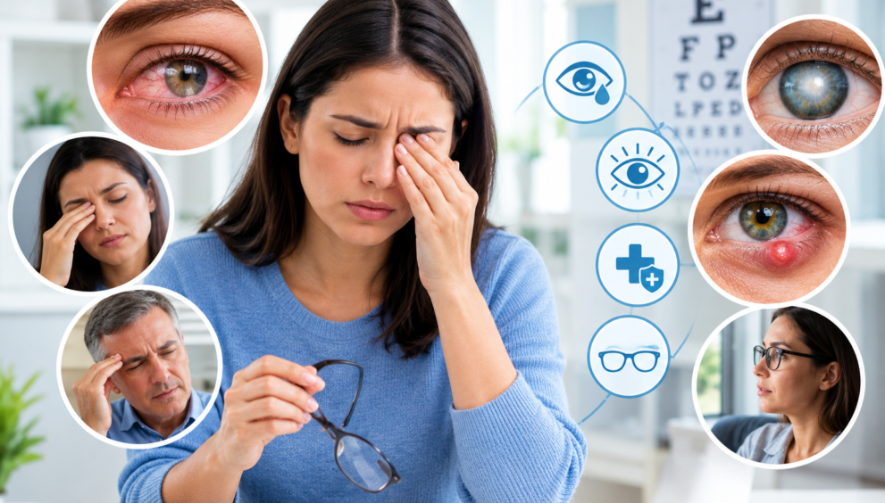 common eye problems